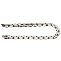fixed gear chain manganese steel with buckle, single speed bike chain silver olive