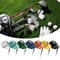 Crocodile Pattern PU Leather Golf Iron Headcover, Waterproof Golf Wedges, Wear Resistant Golf Training Equipment, Head C