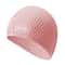 Silicone Swimming Hat for Adults, Waterproof Large Size, Cute Cartoon, Ear Protection Cap