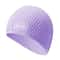 Silicone Swimming Hat for Adults, Waterproof Large Size, Cute Cartoon, Ear Protection Cap