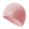 Silicone Swimming Hat for Adults, Waterproof Large Size, Cute Cartoon, Ear Protection Cap