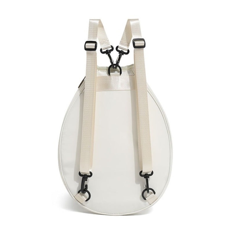 Tennis Racket Backpack, New Solid Color Racquet Cover Bag, Ultralight Zipper Carrying Bag, Large Capacity