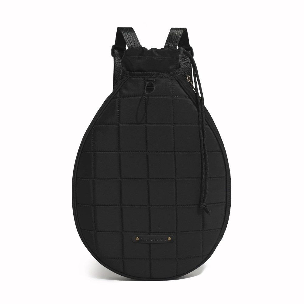 Tennis Racket Backpack, New Solid Color Racquet Cover Bag, Ultralight Zipper Carrying Bag, Large Capacity