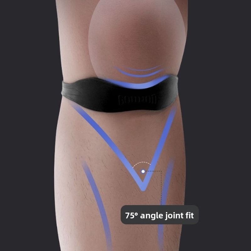 Knee Strap Support Silicone Patella Tendon Strap For Knee Care Fixed Protection 2