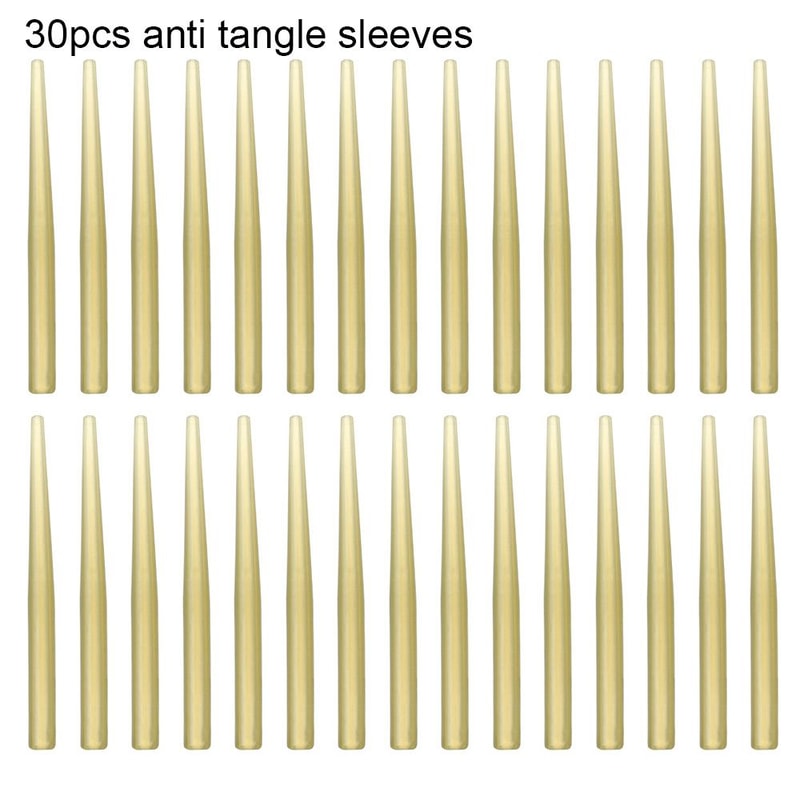 Carp Fishing Accessories Kit, Hose Swivels, Anti Tangle Sleeves, Side Bends with Swivel