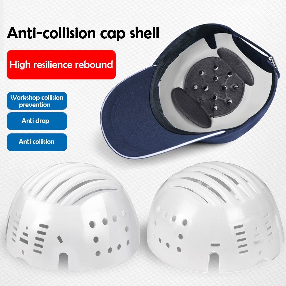 Breathable Safety PE Cap Shell, Anti-collision Bump Cap Insert, Hat Lining Cap