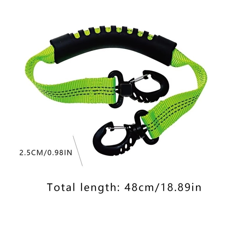 Winter Sport Ski Boot Carrier Straps, Adjustable Nylon Roller Skate Lifter, Ice Skates Strap