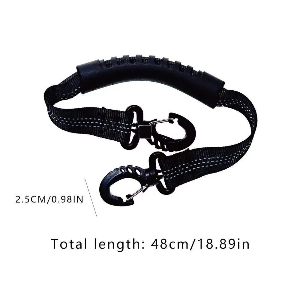 Winter Sport Ski Boot Carrier Straps, Adjustable Nylon Roller Skate Lifter, Ice Skates Strap