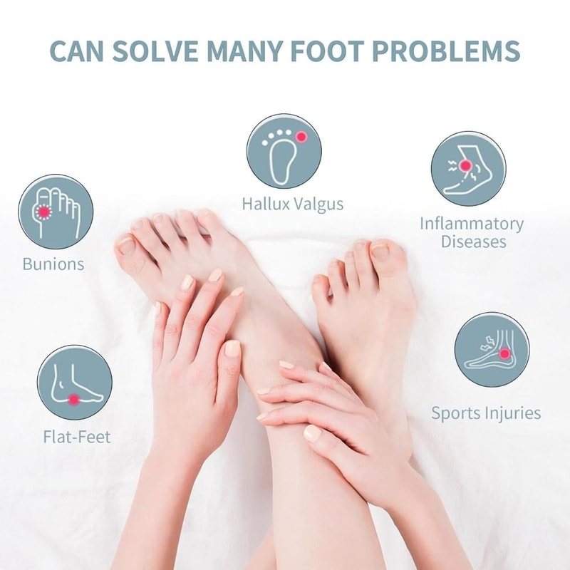 Stretchable Bunion Corrector, Non-Slip Breathable Socks for Hallux Valgus Relief
