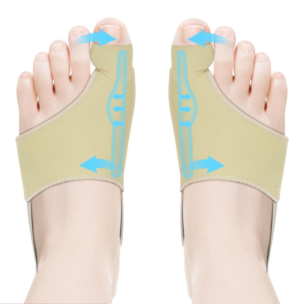 Stretchable Bunion Corrector, Non-Slip Breathable Socks for Hallux Valgus Relief