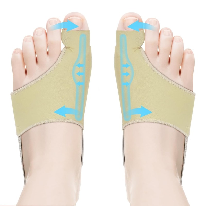 Stretchable Bunion Corrector, Non-Slip Breathable Socks for Hallux Valgus Relief