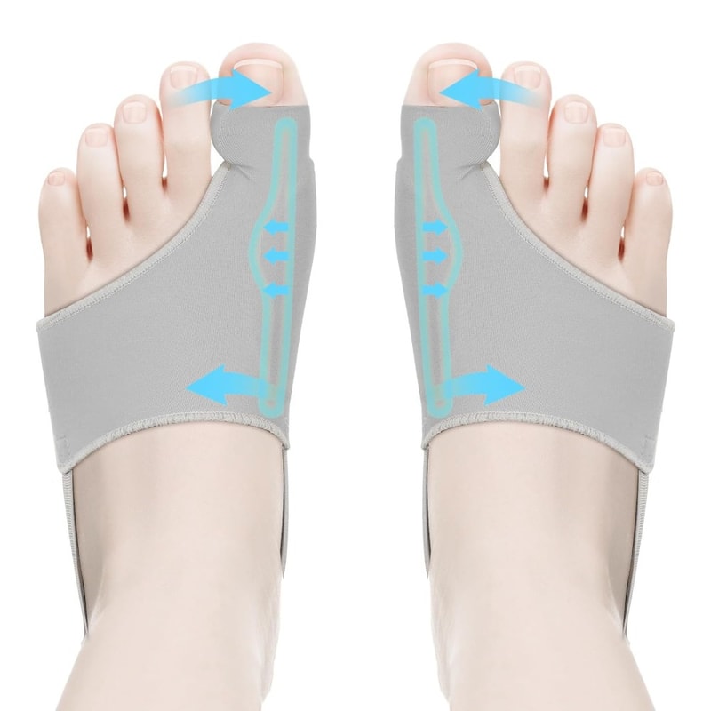 Stretchable Bunion Corrector, Non-Slip Breathable Socks for Hallux Valgus Relief