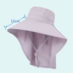 summer safari cap for women, protection outdoor fishing hat