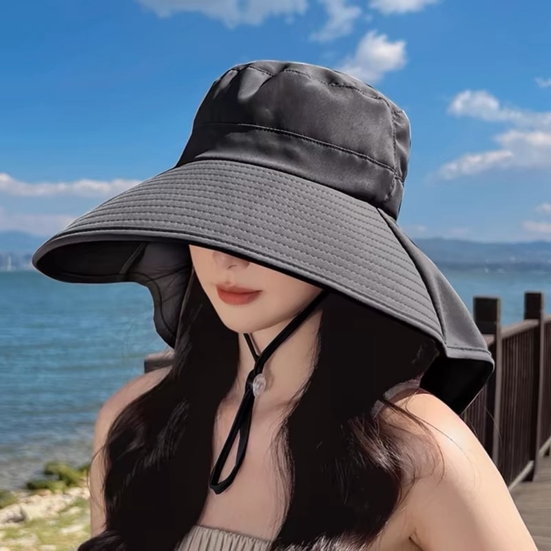 Summer Safari Cap For Women Protection Outdoor Fishing Hat 6
