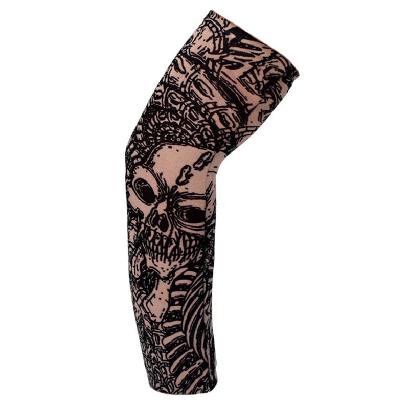 Outdoor Sport Basketball UV Protection Arm Sleeves Flower Design Sun Protection Arm Cover 5