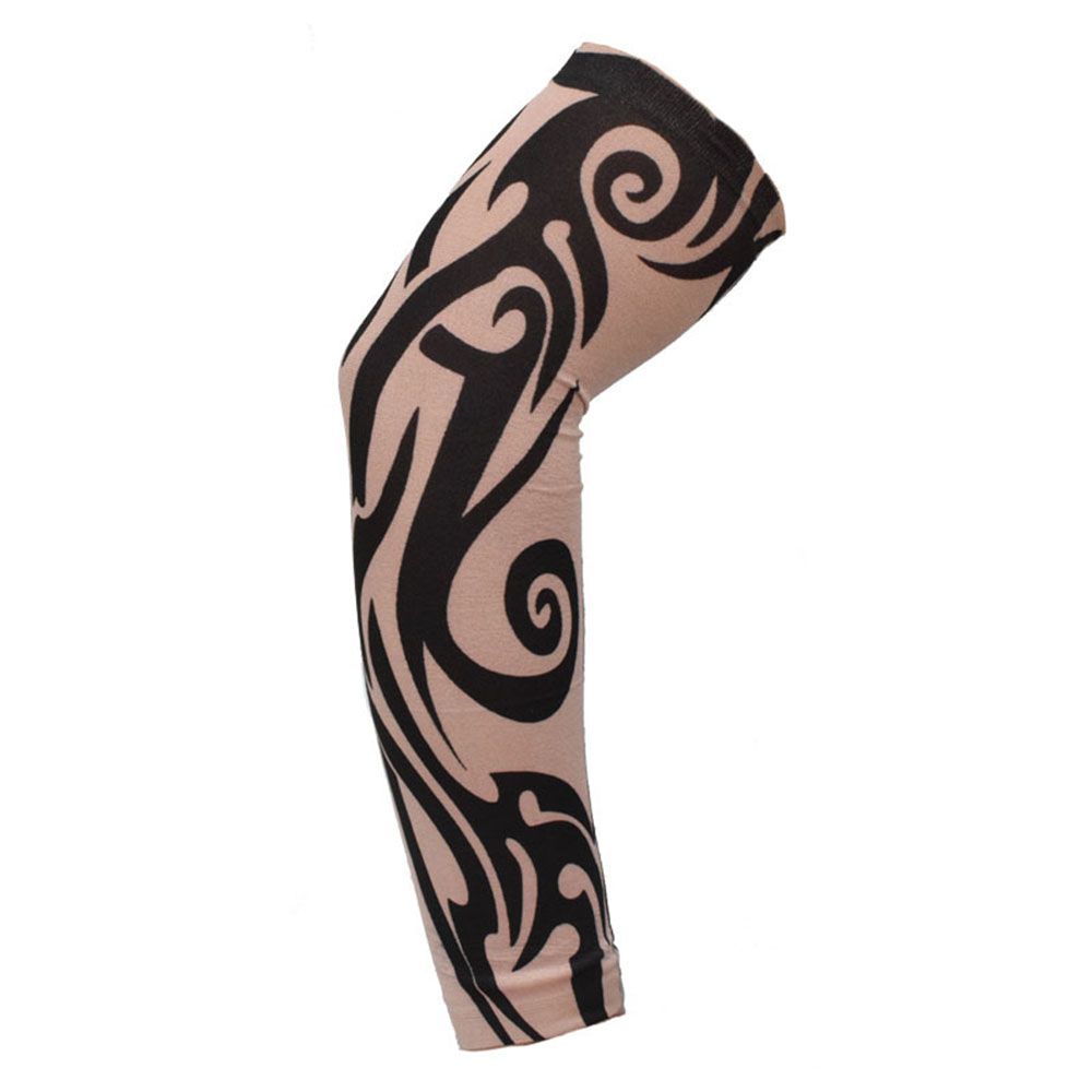 Outdoor Sport Basketball UV Protection Arm Sleeves Flower Design Sun Protection Arm Cover 7