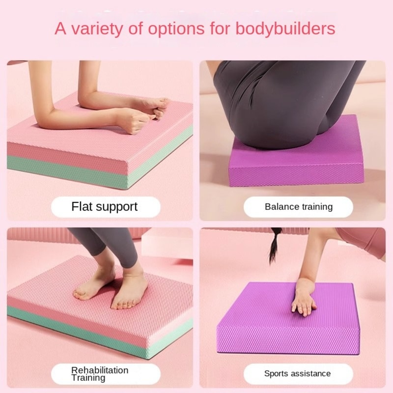 Multi-functional Balance Pad, Portable Yoga Cushion for Waist Training, Non-slip Support Balancing Pad