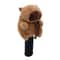 Cartoon Capybara Golf Club Headcover, Cute Soft Animal Driver Headcover for Club Protection