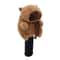 Cartoon Capybara Golf Club Headcover, Cute Soft Animal Driver Headcover for Club Protection