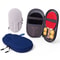 Waterproof Shockproof Ping Pong Case, New EVA Table Tennis Paddle Bag with Zip Pocket Protective Design