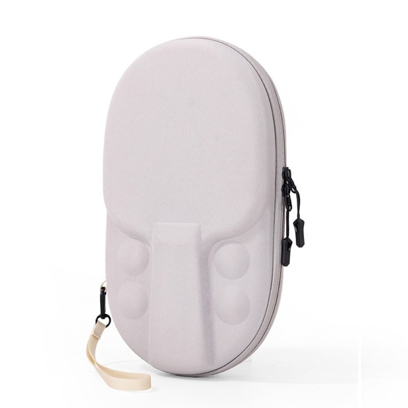 Waterproof Shockproof Ping Pong Case, New EVA Table Tennis Paddle Bag with Zip Pocket Protective Design