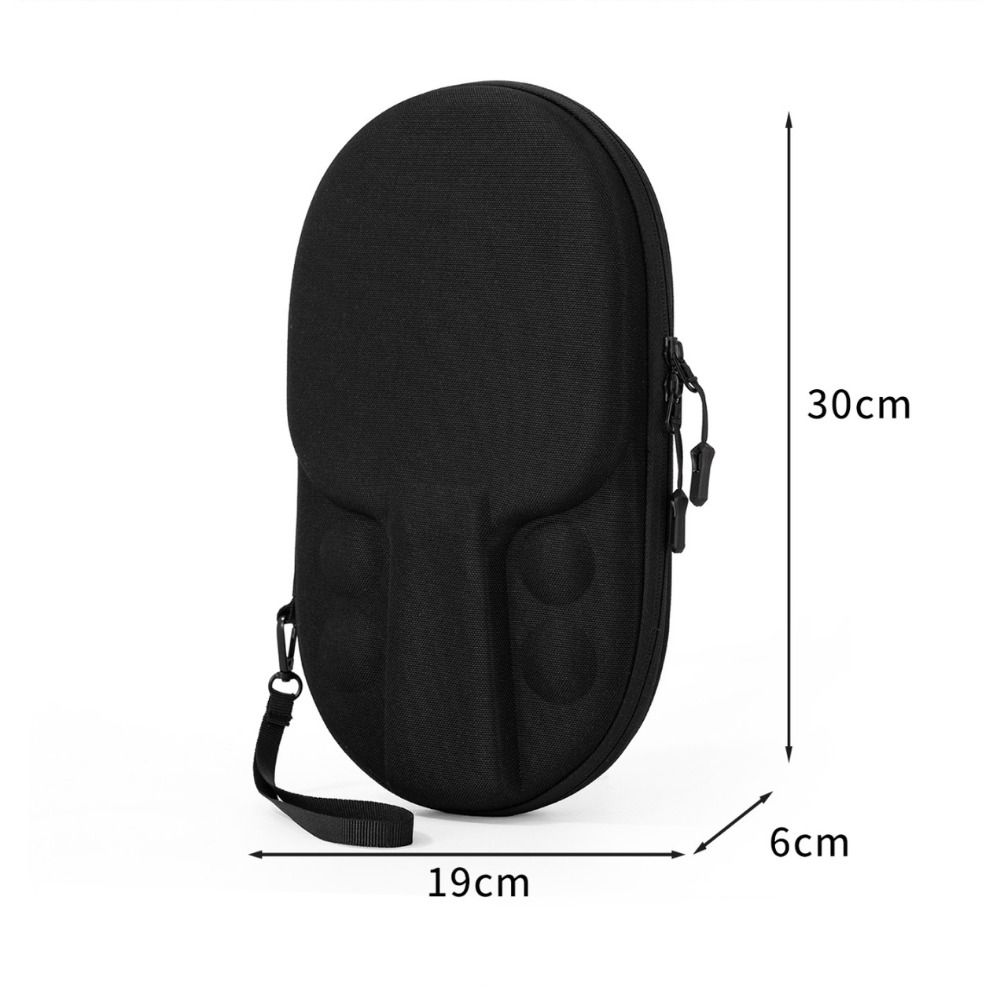 Waterproof Shockproof Ping Pong Case, New EVA Table Tennis Paddle Bag with Zip Pocket Protective Design