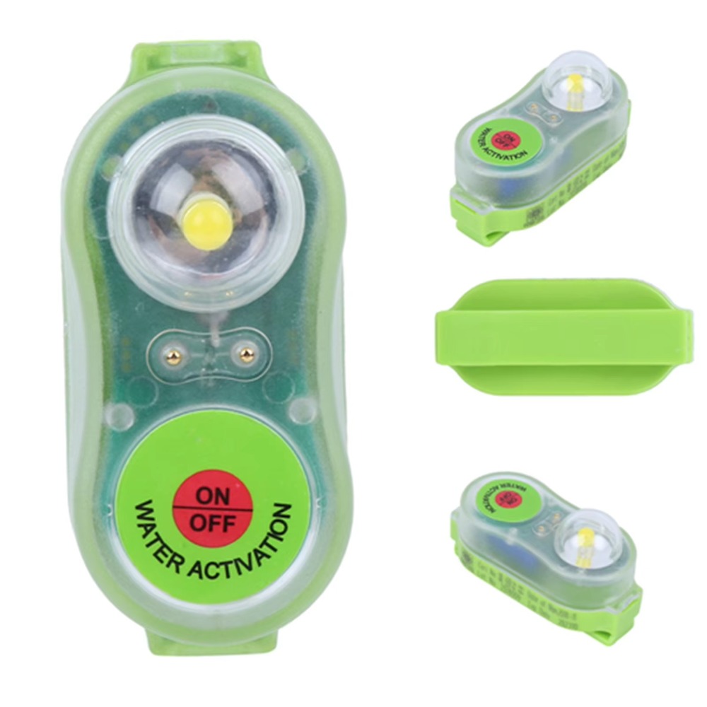 Waterproof LED Life Vest Light SelfLighting Emergency Signal Light Lightweight Outdoor Accessories 2