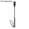 PU Leather Equestrian Training Pointer, Durable Portable Horse Whip With Handle, Racing Riding Crop Stage Performance