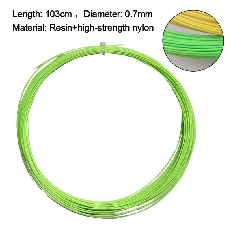 Durable Badminton String with High Flexibility, Shock-absorbing Racquet Line for Training, Badminton Racket Accessory