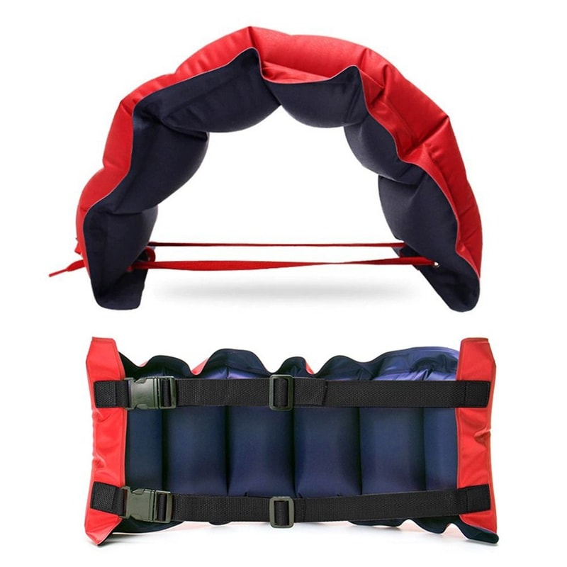 Portable Adjustable Swimming Belt, Thickened Inflatable Pool Floating Waist Belt for Water Play, Summer Training