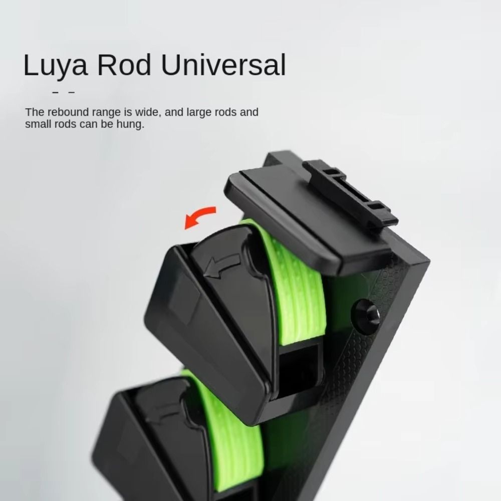 Fishing Gear Bracket Rod Holder Wall Mount Stand Base Tools