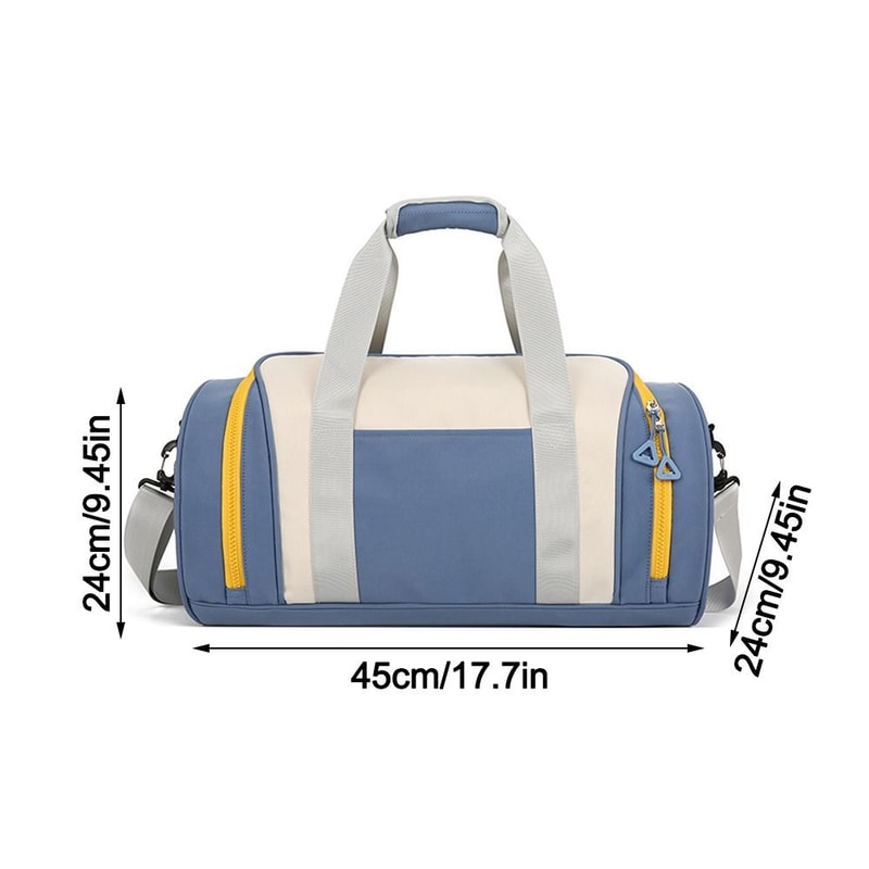 Waterproof Large-capacity Yoga Sports Bag, Durable Wet and Dry Separation Travel Bag, Lightweight Oxford Cloth Luggage