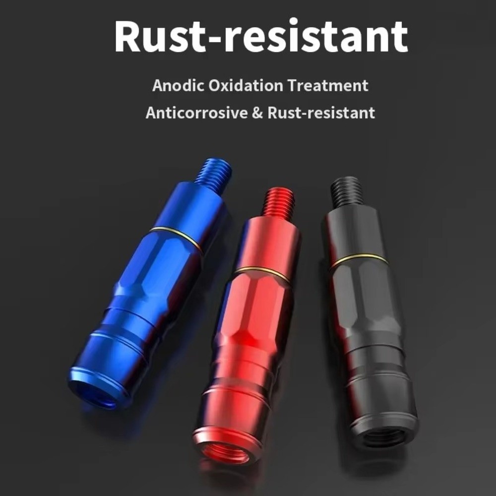 Quick Release Net Connector, Anti-rotation Aluminum Alloy, Interface Landing Net Head Adapter