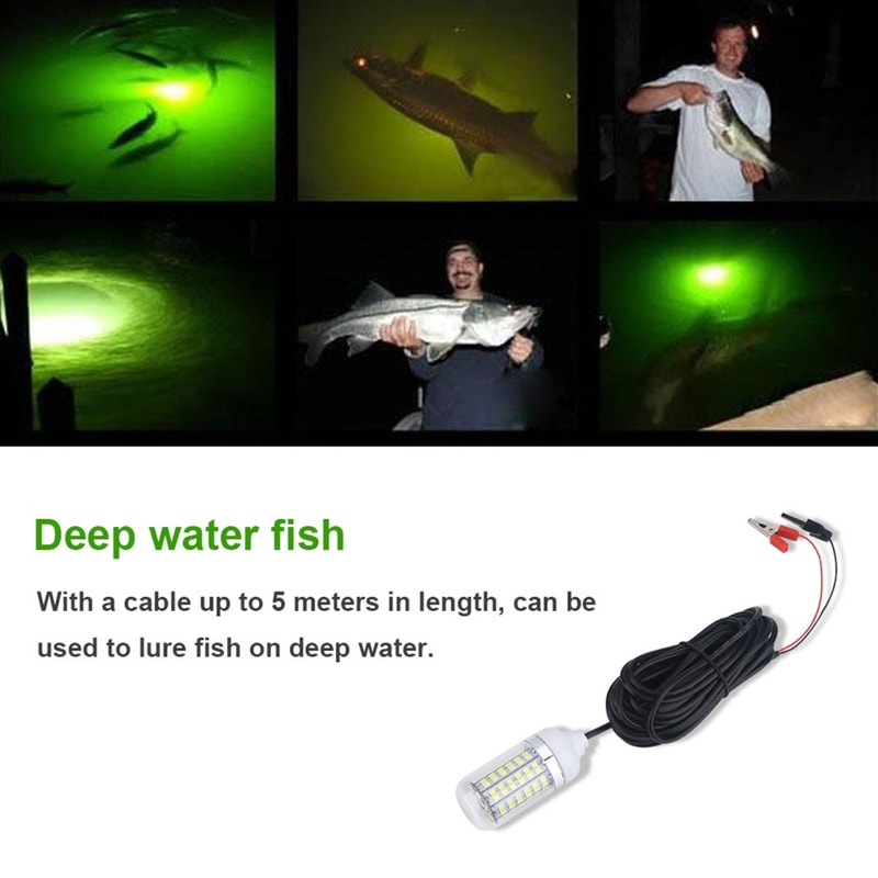 Waterproof LED Lighting Underwater Fishing Light Colors IP for Better Visibility