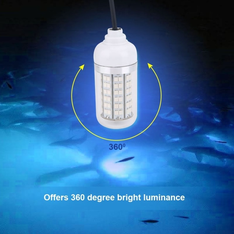 Waterproof LED Lighting Underwater Fishing Light Colors IP for Better Visibility