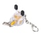 Fishing Key Chain with Steel Wire Reel, Telescopic Rope Key Ring for Outdoors