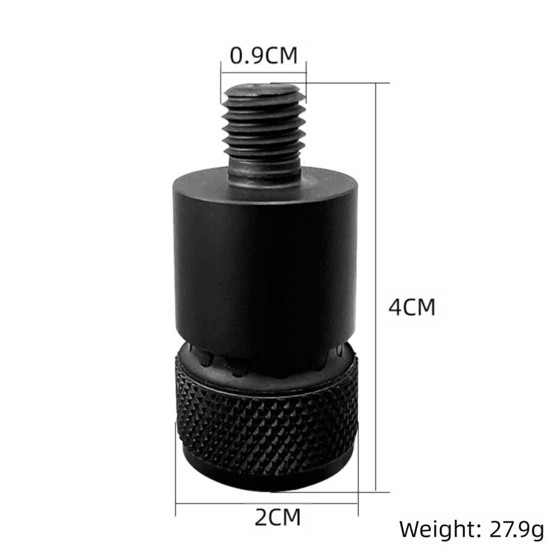 Portable Replaceable Fishing Tackle, Universal Aluminium Alloy Quick Change Connector