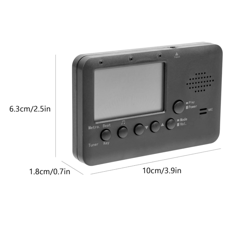 Save Electricity with Modes Digital Tuner, Plastic Soft Pad Keys for Easy Use