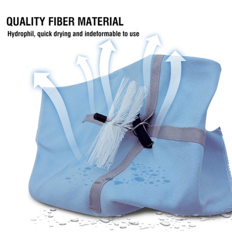 Saxophone Cleaning Kit, Micro-Fiber Swab, Pull Through Cloth, Cleaning Tool for Saxophone