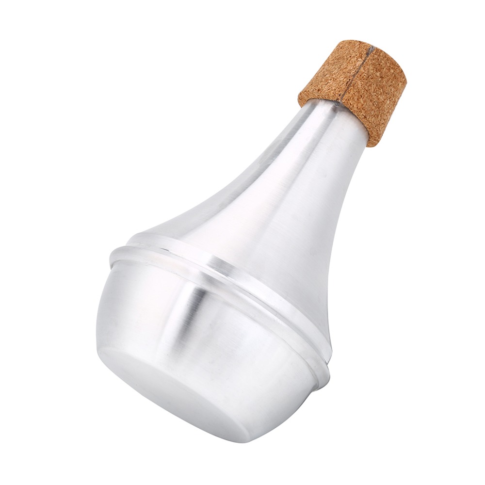 Practice Mute, Aluminum Alloy Trumpet Mute, Cork Construction Music Enhancer