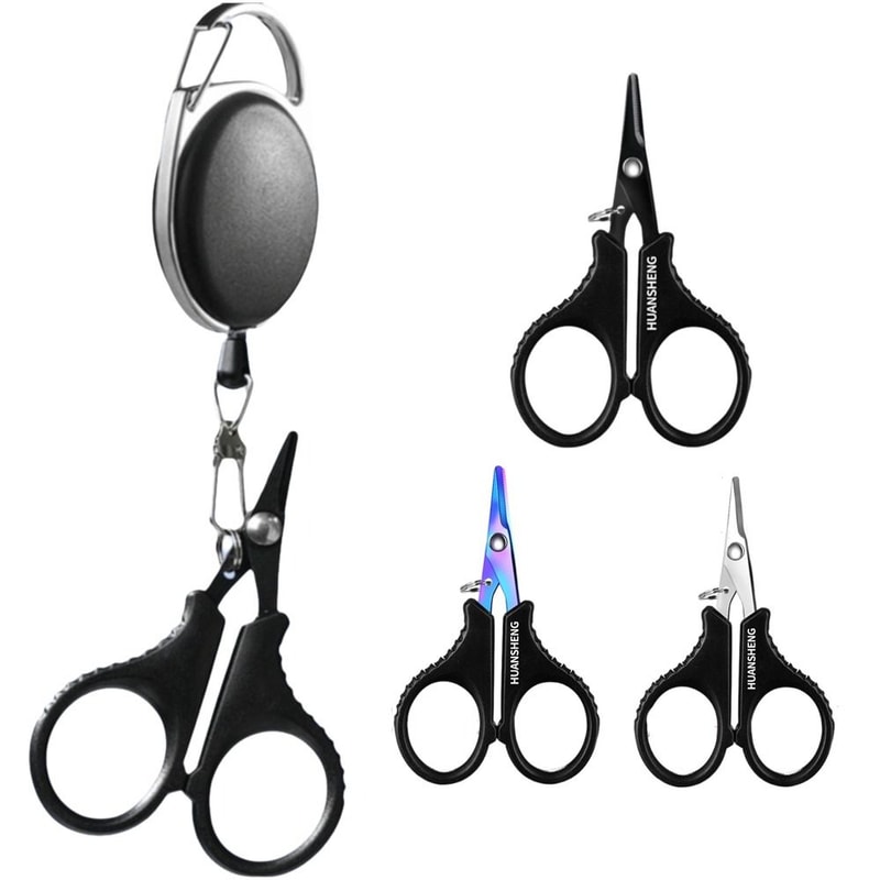 Fishing Scissors Set, Heavy-duty Line Cutter, Durable Stainless Steel Fishing Tackle for Carp Fishing