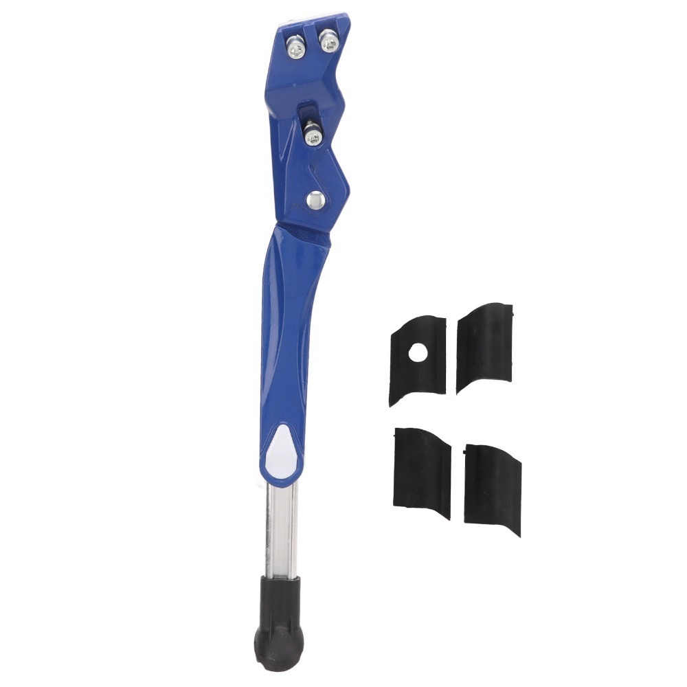 Adjustable Bike Kickstand, Waterproof Side Stand with Pads, Easy to Install