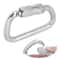 Shaped Hanging Buckle Carabiner, Heavy Duty Climbing Tool, Outdoor Adventure
