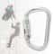 Shaped Hanging Buckle Carabiner, Heavy Duty Climbing Tool, Outdoor Adventure