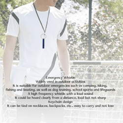 sturdy super loud survival whistles, aluminum alloy emergency whistle for camping, light hyper whistle