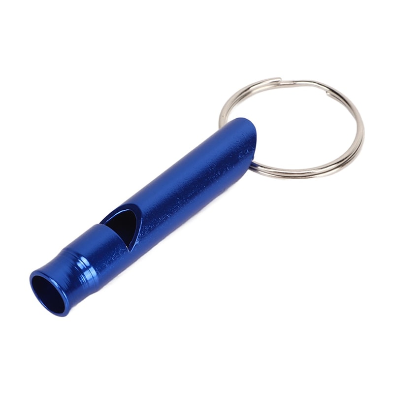 Sturdy Super Loud Survival Whistles, Aluminum Alloy Emergency Whistle for Camping, Light Hyper Whistle