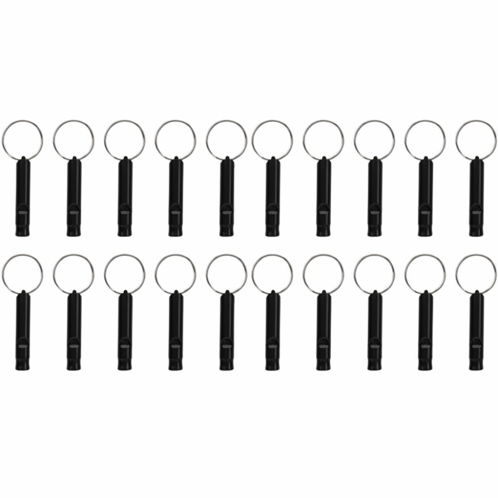 Sturdy Super Loud Survival Whistles, Aluminum Alloy Emergency Whistle for Camping, Light Hyper Whistle