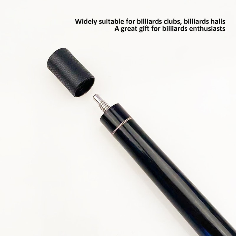 Easy to Install Pool Cue End Protector, Cue Joint Protector Replaceable Cover, Vibration Reduction