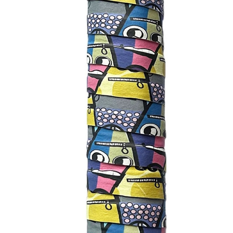 Self-adhesive Tennis Racquet Overgrips, Multi-color Badminton Racket Sweatband, Sports Paddle Supplies