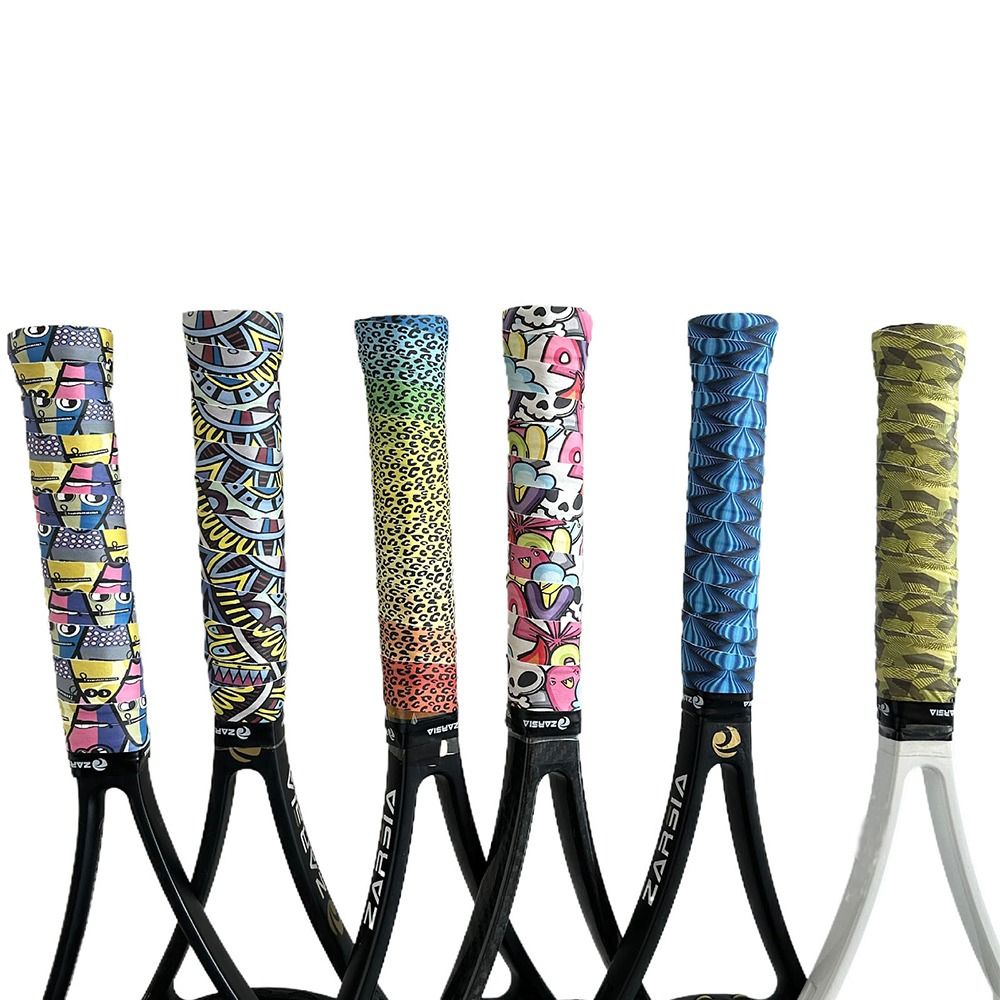 Self-adhesive Tennis Racquet Overgrips, Multi-color Badminton Racket Sweatband, Sports Paddle Supplies